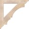 Ekena Millwork Balboa Traditional Smooth Bracket, Douglas Fir, 3 1/2"W x 30"D x 30"H BKT04X30X30BOA01SDF - alternate 2